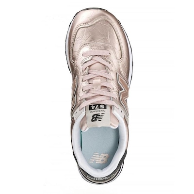 new balance rosa metalizado