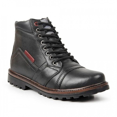 Bota Coturno Stefanini Cano Alto - Masculina - Foto 1