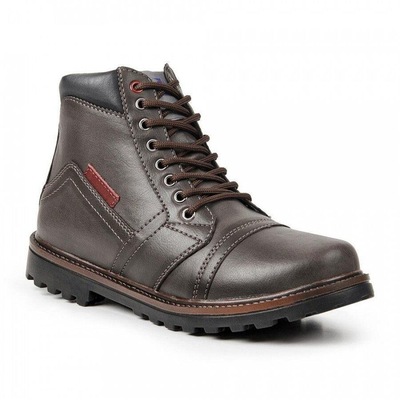 Bota Coturno Stefanini Cano Alto - Masculina - Foto 1