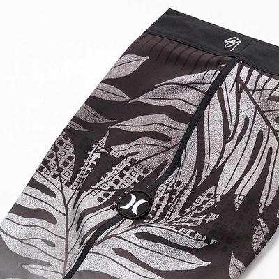 Bermuda Hurley Boardshort Phantom Moorea Sig Zane - Masculina - Foto 5