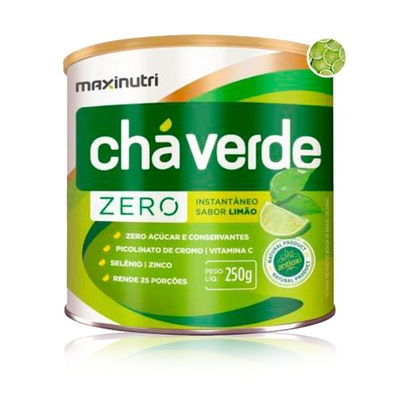 Chá Verde Sóluvel Zero Maxinutri Diurético - 250g - Foto 1