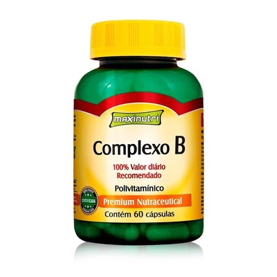 Complexo B Maxinutri - 250mg - 60 caps - Foto 1