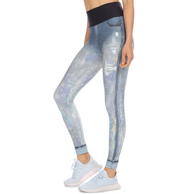 Calça Legging Live! Hologram Jeans - Feminina - Foto 4
