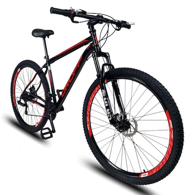 Mountain Bike Droop Sport Aço - Aro 29 - Câmbio Shimano - Freio à Disco Mecânico com Suspensão - 21 - Foto 2