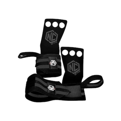 Luvas Grip Nc Extreme Munhequeira Pull Up - Foto 1