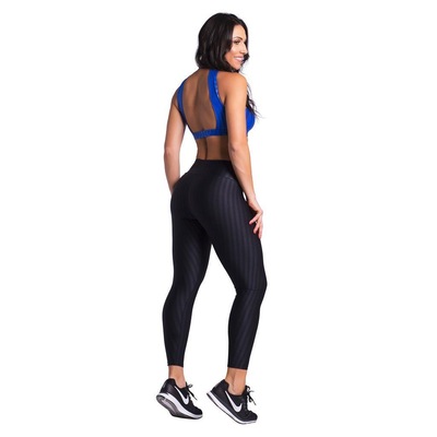 Calça Legging Duopen Cirrê - Feminina - Foto 3