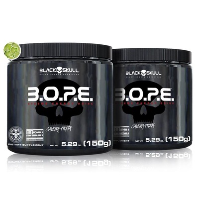 2x Pré Treino Black Skull BOPE - Limão - 150g - Foto 1