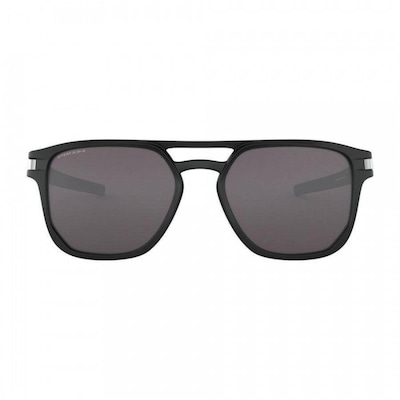 Óculos de Sol Oakley Latch Beta Matte Black Prizm Grey - Unissex - Foto 3