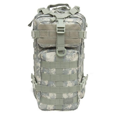 Mochila Tática Invictus Assault Camuflada Digital Acu Militar - 30 Litros - Foto 3