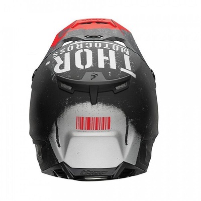 Capacete de Motocross Thor Verge Object - Adulto - Foto 3