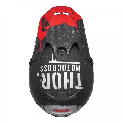Capacete de Motocross Thor Verge Object - Adulto - Foto 4