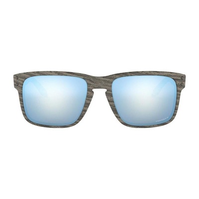 Óculos de Sol Oakley Holbrook Woodgrain W/ Prizm Deep Water Polarized - Masculino - Foto 2