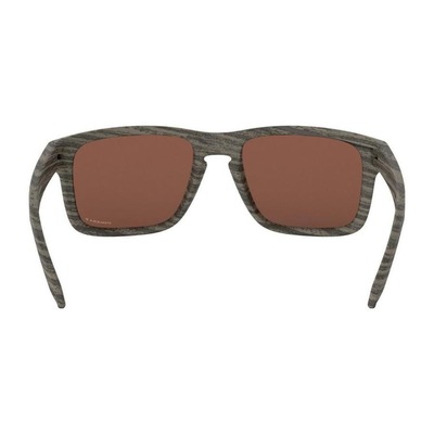 Óculos de Sol Oakley Holbrook Woodgrain W/ Prizm Deep Water Polarized - Masculino - Foto 4