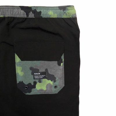 Bermuda Hurley Camo Oversize Hunter Black - Masculina - Foto 3