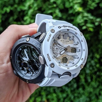 Relógio Digital Analógico G-Shock GA-2000S-7ADR - Adulto - Foto 4