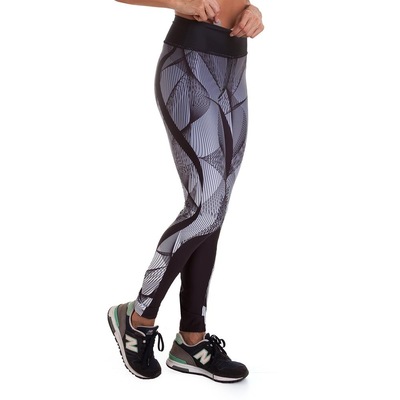 Calça Legging Authen Trill Fluvial Fortalecimento - Feminina - Foto 1