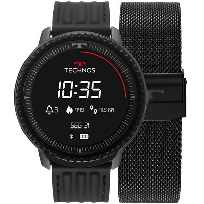 Relógio Smartwatch Technos Connect ID L5AA/1P 48mm - Masculino - Foto 1