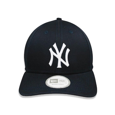 Boné Aba Curva New Era 940 New York Yankees MLB - 15851 - Strapback - Adulto - Foto 2