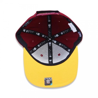Boné Aba Reta New Era 950 NFL Original Fit Washington Redskins 32840 - Snapback - Adulto - Foto 3