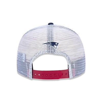 Boné Aba Reta New Era 950 Original Fit NFL New England Patriots 44580 - Snapback - Adulto - Foto 4