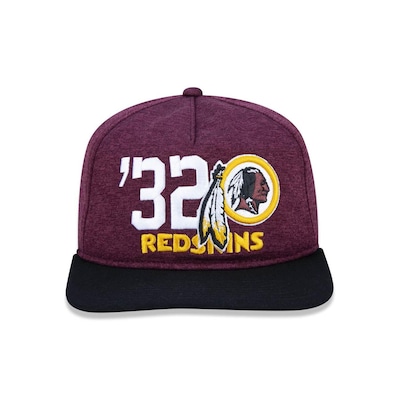 Boné Aba Reta New Era 950 Original Fit NFL Washington Redskins 44666 - Snapback - Adulto - Foto 2