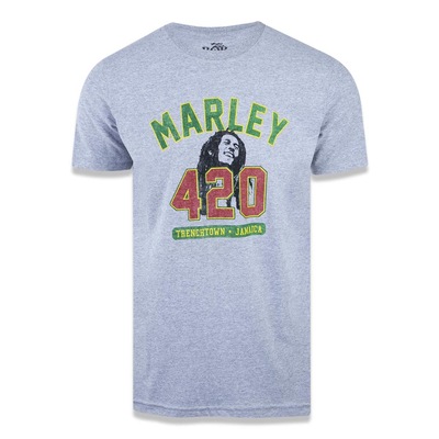 Camiseta New Era Universal Bob Marley 06 - Masculina - Foto 1