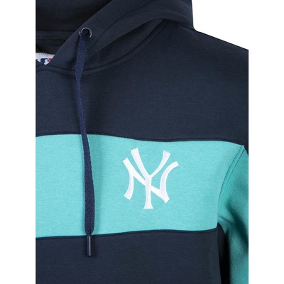 Blusão de Moletom com Capuz New Era MLB New York Yankees Logo Team - Masculina - Foto 3