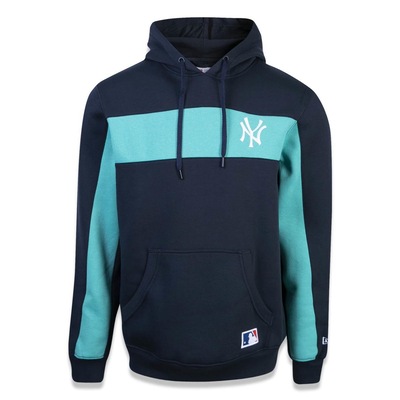 Blusão de Moletom com Capuz New Era MLB New York Yankees Logo Team - Masculina - Foto 1