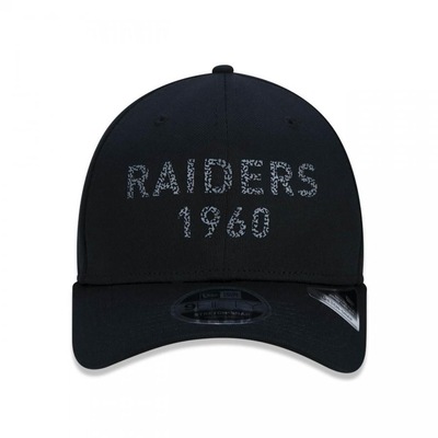 Boné Aba Curva New Era 9Fifty Stretch Snap NFL Oakland Raiders Monotone Puff - Snapback - Adulto - Foto 2
