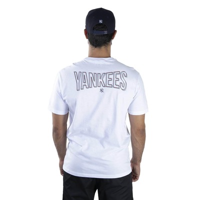 Camiseta New Era MLB New York Yankees Outline Dimension - Masculina - Foto 2