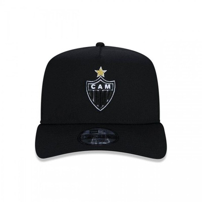 Boné Aba Curva New Era 9Forty A-Frame Atlético Mineiro Futebol - Snapback - Adulto - Foto 5