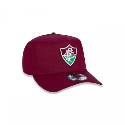 Boné Aba Curva New Era 9Forty A-Frame Fluminense Futebol - Snapback - Adulto - Foto 1
