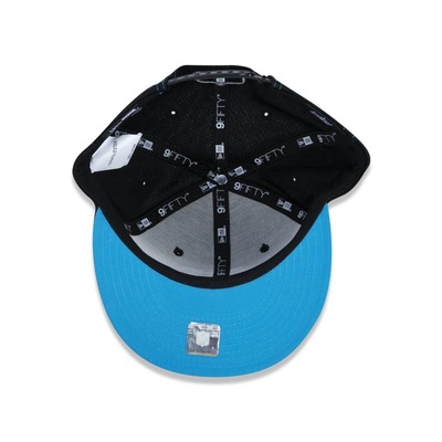 Boné Aba Reta New Era 9Fifty On-Field Coleção Sideline NFL Carolina Panthers - Adulto - Foto 5