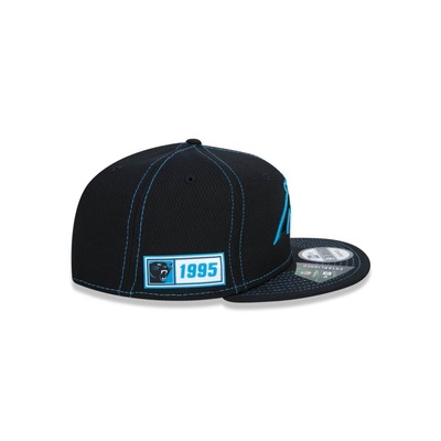Boné Aba Reta New Era 9Fifty On-Field Coleção Sideline NFL Carolina Panthers - Adulto - Foto 6