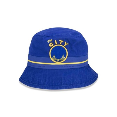 Chapeu New Era Bucket Nba Golden State Warriors - Adulto - Foto 2