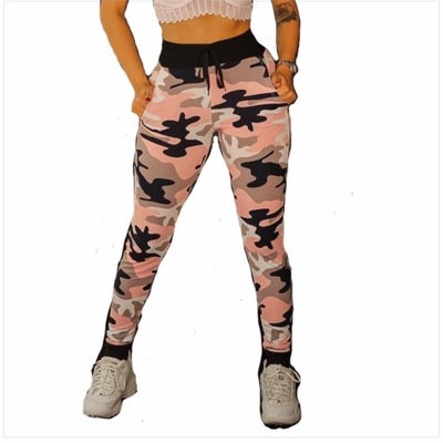 Calça Legging Já Malhei Camuflada - Feminina - Foto 1