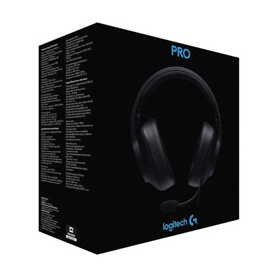 Headset Gamer Logitech Pro com fio - Multiplataforma - Foto 2
