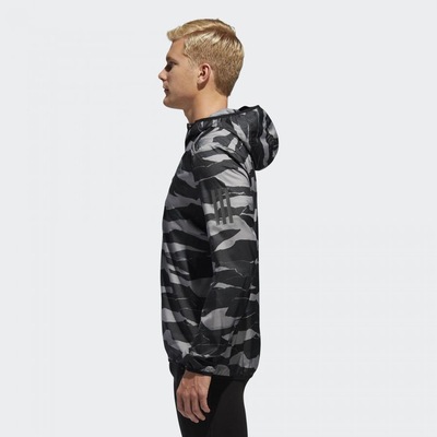 Jaqueta Corta Vento adidas Own The Run - Masculino - Foto 3