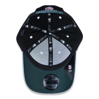 Boné Aba Curva New Era 9Forty NFL Philadelphia Eagles - Snapback - Adulto - Foto 5