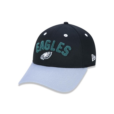 Boné Aba Curva New Era 9Forty NFL Philadelphia Eagles - Snapback - Adulto - Foto 1