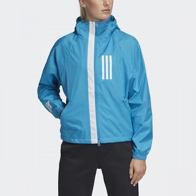 Jaqueta Corta Vento com Capuz adidas ID - Feminina - Foto 3