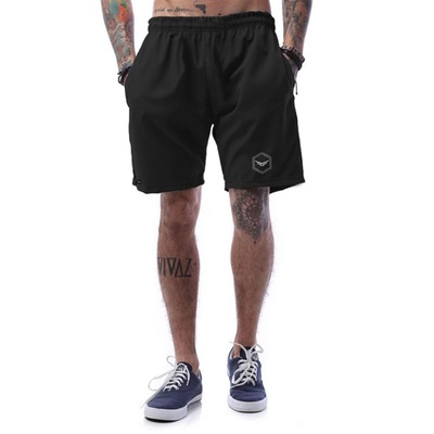 Bermuda de Tactel Cellos Hexagonal Premium - Masculina - Foto 1