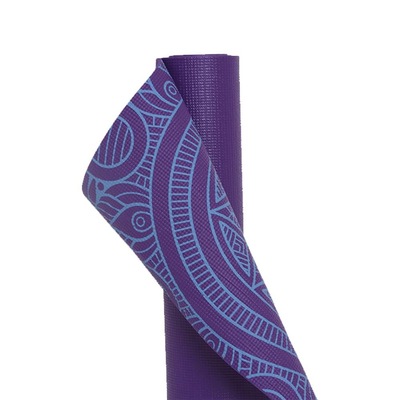Tapete Yoga Yangfit Mat Pilates PVC Ecológico Estampado - 5mm - Foto 2