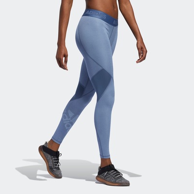 Calça Legging adidas Alphaskin Badge of Sport - Feminina - Foto 6