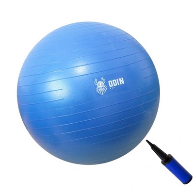 Bola de Yoga e Pilates Suiça Odin Fit Abdominal Gym Ball com Bomba - 55cm - Foto 2