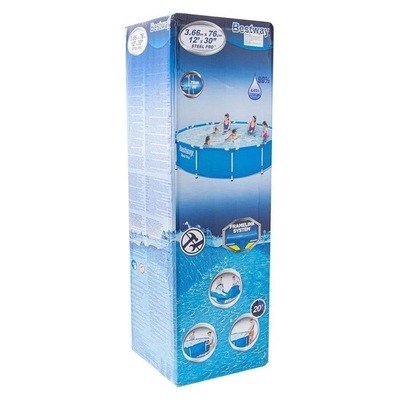 Piscina Bestway Circular Grande Estruturada - 8 Pessoas - 6.473 Litros - Foto 2