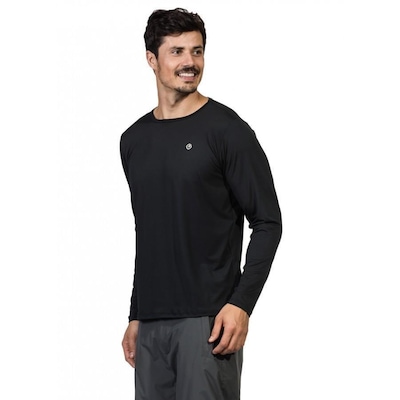 Camiseta Manga Longa com Proteção Solar Extreme UV New Dry - Masculina - Foto 1