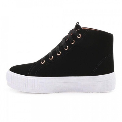 Tênis Flatform Cano Alto Nesk NS19 - Feminino - Foto 2
