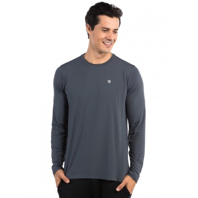 Camiseta Manga Longa UV Proteção Extreme UV Solar Ice 3D - Masculina - Foto 1