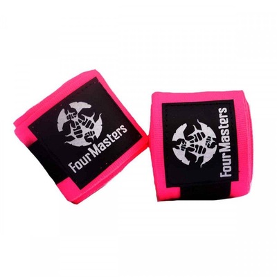 KIT Four Masters com 2 Bandagens Elasticas Artes Marciais Boxe Muay-Thai  - Adulto - Foto 3